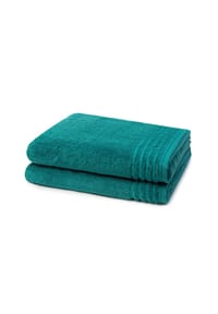 VOSSEN® 2 X Duschtuch im Set Vienna Style Supersoft - Vienna Style Supersoft - Apricot