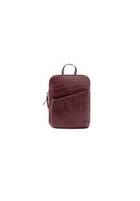 WILD LIFE - Rucksack Büffelleder, für Damen - bordeaux