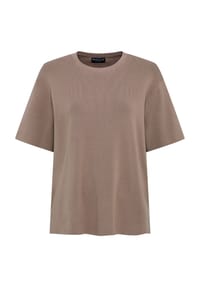 MANGUUN collection - T-Shirt, Rundhals, für Damen - 1 BEIGE