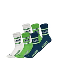 NFL - Freizeitsocken Seattle Seahawks Crew - NNY/WHT/GRN