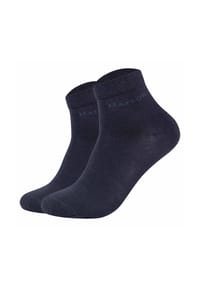Marc O'Polo - Unisex Quarter-Socken, 2er Pack - Premium Essentials GOTS Quarters, Baumwollmix - Anthrazit