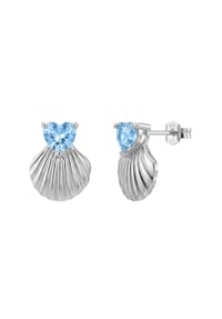 amor - Damen Ohrstecker, 925er Silber - SILBER