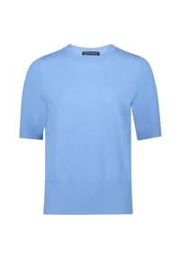 BETTY BARCLAY - Basic-Pullover kurzarm - Adria Blue