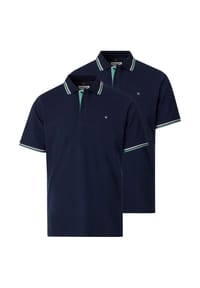 Redmond - Poloshirt 2er Pack Basic - Blau