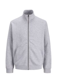JACK & JONES - Sweatjacke Bradley - Light grey melange