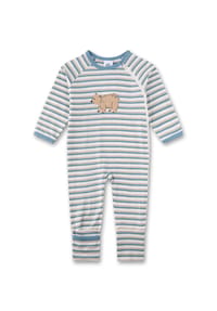 Sanetta - Strampler, Baumwolle, für Babys und Kleinkinder - 1948 WHITE PEBB