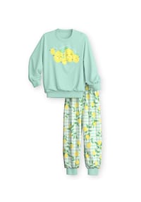 CALIDA - Kinder Bündchen-Pyjama Toddlers Fruits - icy mint