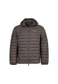 ARMANI EXCHANGE - Herren Daunenjacke - Steppjacke mit Kapuze, Reißverschluss, Echte Daunen, Warm Gefüttert - Schwarz