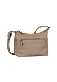 TOM TAILOR WINA - Schultertasche, Emblem, für Damen - TAUPE