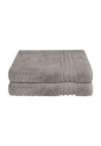 SCHIESSER - Frottier-Duschtücher Milano im 2er-Set (à 70x140cm) - Babyblau