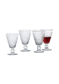 LOBERON Weingläser 4er Set Sarton klar - Gläser Sets - klar