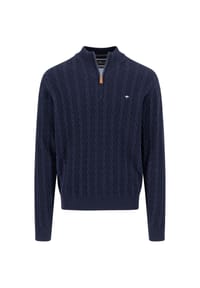 FYNCH-HATTON® - Pullover, Troyerkragen, für Herren - 824  NEW OFFWHITE