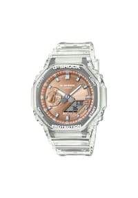 CASIO - G-SHOCK Herren Armbanduhr "Classic" GA-2100BM-7A5ER - TRANSPARENT