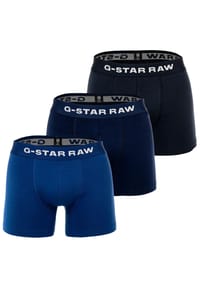 G-STAR RAW - Pants, 3er Pack, Logo-Bund, für Herren - G162 MAZARINE BLUE