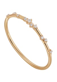 ANIA HAIE STARGAZER Damen Ring, 585er Gelbgold mit 10 Diamanten, zus. ca. 0,054 Karat Bild 1