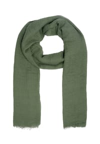 Seasons of April - Damen Isabella Schal Dünner, leichter und weicher Uni Damen Schal in gewellter Struktur - anthrazit