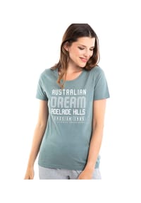 ROADSIGN® australia Damen T-Shirt Dream mit Aufdruck & Rundhalsausschnitt, 100 % Baumwolle Bild 1
