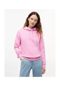 TOMMY Jeans - Hoodie, Kängurutasche, für Damen - TOU PINK
