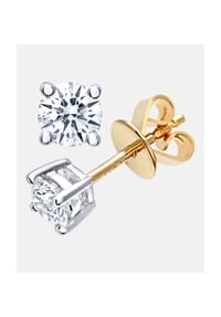 Diamant L'eternel - Ohrstecker, mit Diamant, 750 Gelbgold - gold