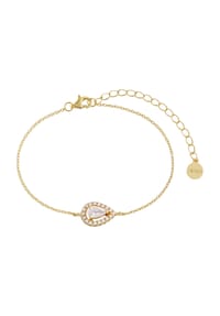XENOX - Damen Armband "XS6078G", 925er Silber - gold