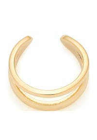LEONARDO - Earcuffs, Edelstahl - GELBGOLD