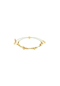 LEIS - Armband 925/- Sterling Silber - grün