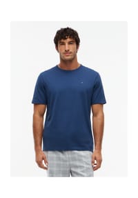 TOMMY HILFIGER - Schlafanzug-Oberteil Original Sleep, Baumwolle, für Herren - 0K3  RED