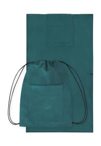 normani® - Badehandtuch mit Rucksackfunktion - Grau