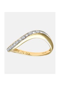 Diamant L'eternel - Eternity Ring, mit 0.03 ct Diamant, 375 Gelbgold - gold