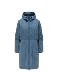 NAVAHOO® - Langmantel Edelumhang 14 - Black