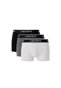 LACOSTE - Trunks, 3er Pack, für Herren - 001 WHITE
