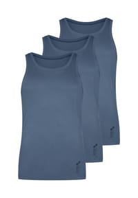 sloggi - Unterhemd / Tanktop 3er Pack SLG Base Soft - Cloudy blue