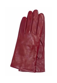 GRETCHEN - Lederhandschuh Pura - Burgundy Red