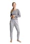 TOM TAILOR Pyjama-Hose, Animal-Print, Eingriffstaschen, für Damen Bild 2