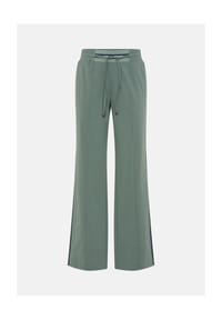 olsen - Hose mit elastischem Bund, Tunnelzug und Bindeband - Dark Sage