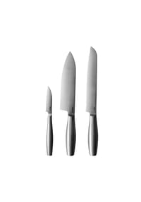 BOSKA - Küchenmesser-Set Copenhagen 3-tlg., Silberfarben - silber