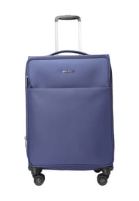 Stratic - LIGHT+ 4 Doppelrollen-Trolley, Weichgepäck, Emblem, TSA-Schloss - BLACK