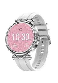 Atlanta by PARAGON - Fitnesstracker für Damen mit Silikonband mit Herzfrequenz, Pul,  Blutdruck u.v.m - 9735/4 (Grau) - Grau