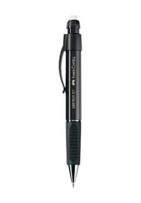 Faber-Castell - Grip Druckbleistift "Plus", 0,7 mm - SCHWARZ METALL, grau