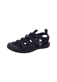KEEN - Lederimitat/Textil Wanderschuhe - Schwarz/Schwarz