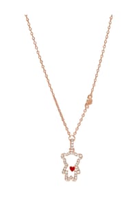 EMPORIO ARMANI - Damen Kette mit Anhänger - ROSEGOLD