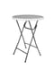 VCM. Klapptisch | Partytisch mit Husse | Tisch rund | Gartentisch klappbar | Bartisch 110 cm rund Bild 9