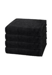Cawö - 4 X Handtuch im Set Pure Pure - Basalt