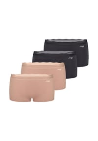 sloggi - Short Slip 4er Pack Go Blush - Cameo brown