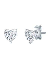 TRILANI 1934 - Damen Ohrringe aus 925/- Sterling Silber in Silber mit Zirkonia - silber