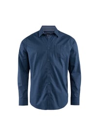 STOOKER® - HUGH Herren, Damen Langarmhemd - anthra structure