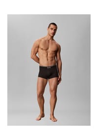 Calvin Klein - Pants Graphic Monogram Rib, Gummibund, für Herren - UB1  BLACK