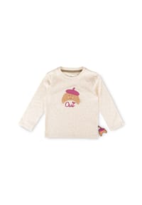 sigikid® - Langarmshirt Petit Croissant ,  für Kinder - weiß