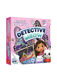 Trefl - Gabbys Dollhouse Katzen Detektiv, Kooperatives Spiel, Kinderspiel, Deutsche Version, ab 3 Jahren - 