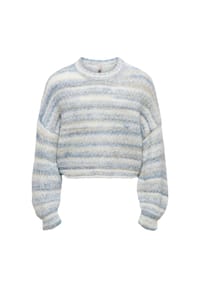 ONLY® - Pullover, Rippbündchen, für Kinder - CLOUD DANCER BLUE